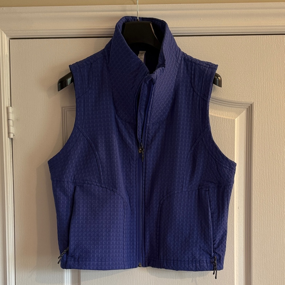 lululemon athletica Royal Blue textured vest